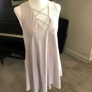 Mod Ref Lace-up Shift Dress